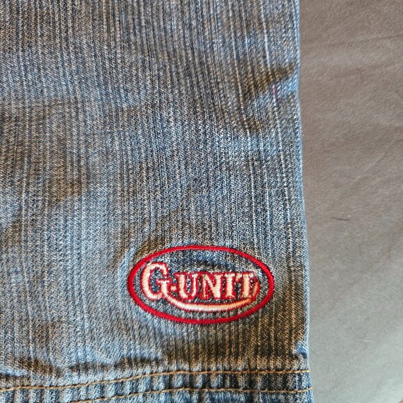 G Unit Tools of the Trade 50 Boys Kids Denim Blue Jean Long Shorts Size 5. - Picture 2 of 10
